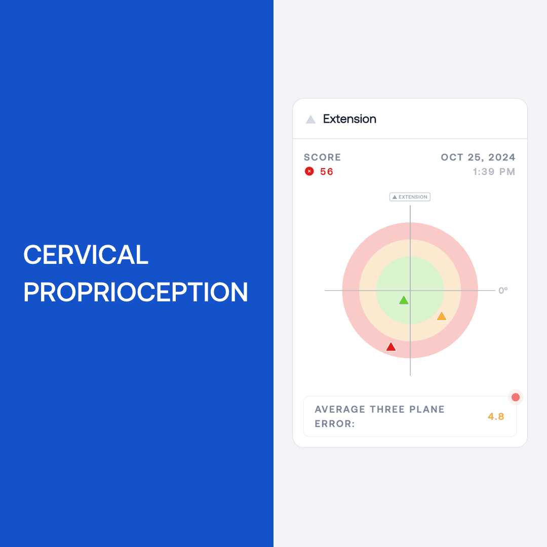 What is cervical proprioception?